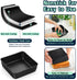 P&P CHEF 6” Square Cake Pans for Baking, 2-Piece Small Lasagna Brownie Pan, Non-stick Coatings