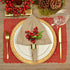 4 HUIANER Pcs Artificial Red Berries, Christmas Fake Flowers Lifelike Redberry Stems Faux Fruit for Valentine's Day
