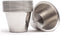 EHOMEA2Z Ramekins Stainless Steel Condiment Sauce Cups, Commercial Grade, Ideal for All Sauces (12, 3 oz)