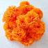 Marigold Flowers Heads Bulk, Silk Artificial Flowers for Diwali and DIY Marigold Garland Decorations