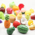 Fruits Mini Resin Figures 30 PCS Pineapple Lemon Strawberry Peach Resin Little