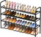 Long Shoe Rack for Closet - 3 Tier Shoe Organizer Storage for