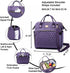 Weitars Lunch Bag for Women Cute Lunch Bag For Work,Insulated LunchBox Lunch Purse Leakproof Wide-Open Lonchera