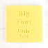 PME Fun Fonts Collection 2 Stamping Set, Letters & Numbers for Cookie & Cupcake (66 Pieces), Standard Transparent