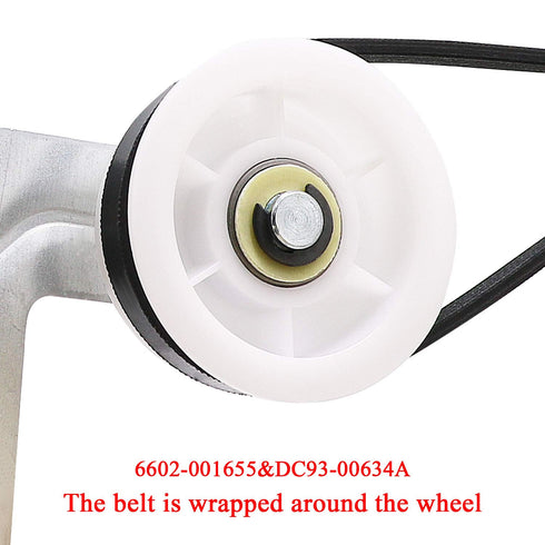 2024 Upgraded Dryer Repair Kit for Samsung Dryer Includes Roller, Belt, Idler Pulley, Spring Replacement