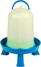 Double-Tuf Poultry Waterer with Legs | Carrying Handle for Chickens & Birds