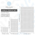 Set 8 100% 2 700GSM, 2 4 White Classic Luxury Bath Towel of Pieces - Turkish Cotton Highly Absorbent Towels