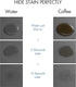Drying Mat for Kitchen Countertops, Coffee Mat Hide Stain Rubber Backed Absorbent Dish Drying Mat (Dark Gray, 16"x20")