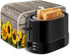 Sunflower Wooden Board Toaster Covers, Lightweight 4 Slice Stain Resistant Cover with Top Hook