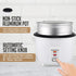 OVENTE Electric Rice Cooker, 10 cups Cooked (5 cups Uncooked), White, with Food Steamer Basket & Automatic Keep Warm