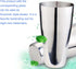 Stainless Steel Malt Milkshake Mixer Cup, Thickening Metal Drinking Glass for Bar, Hand Blender, 750ML