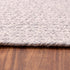 Super Area Rugs Farmhouse Braided Rug, Cotton Kitchen Reversible Carpet, Gray & White, 2' X 3'