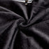 JAUXIO Long Faux Fur Soft Decorative Pillowcase, Set of 2 Velvet Shaggy Cushion Covers (20X26 Inches, Black)