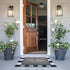 Welcome Mat for Front Door Outdoor Easy to Cleaning and Maintaining Indoor Mats Rubber Cute Shoes Take Them Off Dirt Snow Mud Doormats Waterproof Stain and Fade Mat for Entryway Grey