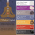 132 Witchcraft Supplies Kit PCS, Wiccan Supplies and Tools, Including Witchcraft Herbs, Spell Candles, Crystals