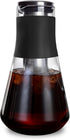 AGOGO Cold Brew Iced Coffee Maker with Metal Filters, Silicone Non-slip Grip Carafe 1600ml