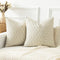 Kevin Textile Farmhouse Pillow Covers 24x24, Modern Accent Square Throw Pillow Covers
