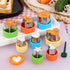 Vegetable Cutter Shapes Set, Mini Sizes Cookie Cutters Set, 24pcs for Kids Baking and Food Supplement