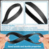 HASMX 2-Pack Replacement Vacuum Cleaner Belts #12675000002729 for Black & Decker Air Swivel Vacuum