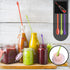 HOTEC BPA Free Heat Resistant Silicone Spatula Set, Kitchen Utensils for Baking Cooking Mixing, Non Stick Cookware (Set