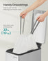 12-14.5 (45-55L) Cans,80 Count 055A01, 2 UKRB055A02 SONGMICS Trash Bags for Gallon Trash Drawstring Kitchen Garbage