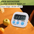BXF SPORTS 4 Pack Multi-Function Electronic Timer - Kitchen Timer,Magnetic Digital Timers,Big LCD Display, ON/Off
