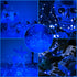 YAOZHOU 2 Pack 33FT 100 Christmas Decorations Blue Fairy String Lights, Battery Operated with Timer, Total Led Mini