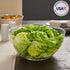 US Acrylic Vista Clear Plastic Salad and Serving 10-inch Bowls | set of 3 | Reusable, BPA-free, Made in the USA | 135 oz. capacity by US Acrylic