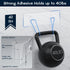 AKTECKE Shower Caddy Adhesive Replacement, No Drilling Transparent Adhesive Wall Hooks for Corner Shower Organizer