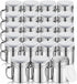 Lallisa 20 Pcs Stainless Steel Salt and Pepper Shakers with Lid and