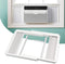 Flehomo Adjustable Insulation AC Side Panels with Frame for 12,000 BTU Window Air Conditioner Unit