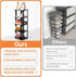 5 Closet Tiers Shoe Rack Organizer for Shoe Holder Storage Narrow Plastic Vertical, Free Standing Shoe Rack Shelf