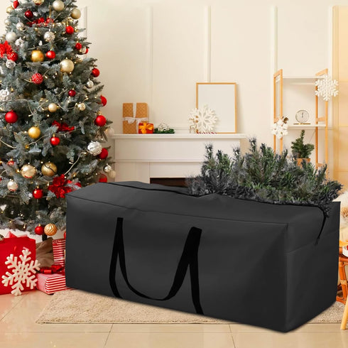 420D 68" 68" 29" 20" Cushion Storage Bag Waterproof Rectangular Outdoor Patio Cushion Storage Bags Outdoor Cushion