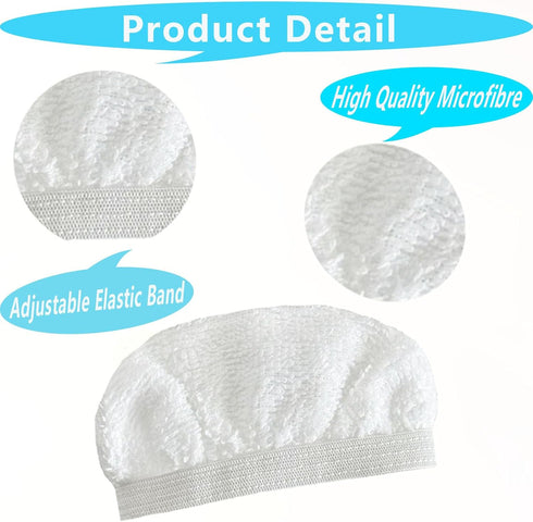 Rjnlsc 24 Pack Replacement Steam Mop Pads for Bissell Steam Shot, PurSteam, Wagner Spraytech, Comforday Handheld Steam