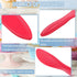 10 Pieces Multi Purpose Plastic Butter Spreader Knife, Versatile Frosting Knives for Soft Cheese Cream Icing, 7 x 1.4