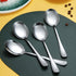 Kyraton Serving Spoons Set of 4, Stainless Steel Solid Serving Utensils, Serving Set Packing
