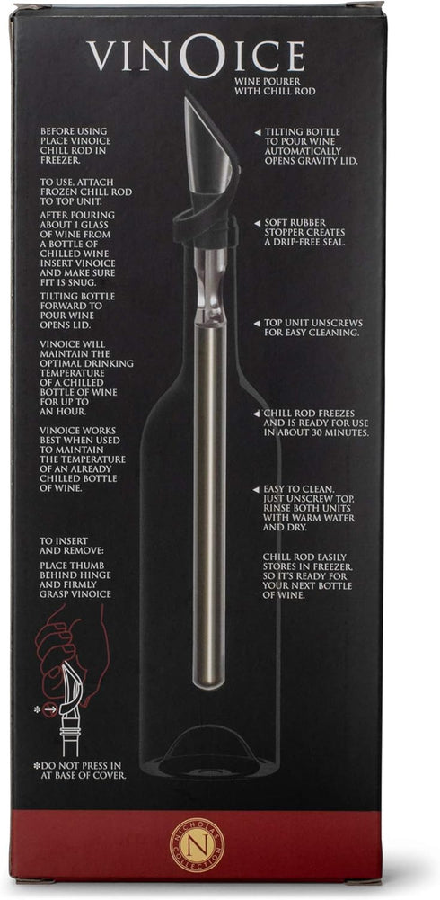 Cork Pops VinOice Wine Chiller and Non-Drip Pourer