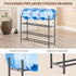 4-Tier Closet Closet AceMining Expandable Shoe Rack, Adjustable Shoe Rack Shoe Organizer Shoe Shelf, Free Standing Shoe
