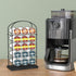 K Cups Holder, Coffee Pod Organizer for Coffee Bar, Home or Office Kitchen Counter (Capacity of 30 Pods, Black)