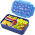 Jelife Kids Prints Bento Lunch Box, Leakproof 4 Compartments Toddler Lunchbox Containers with Tableware, Dinosaur