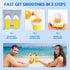 Slushy Maker Cup, Magic Quick Frozen Smoothies Cup, Portable Double Layer Slushy Maker for Kids Family