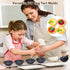 Egg Tart Molds, 12 PCS Non-Stick Mini Tart Pans, 3 Inch Top, 1.7 Inch Bottom, Carbon Steel Baking Tools