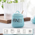 12oz HAOTOP Porcelain Honey Jar with Lid and Honey Dipper (Turquoise)