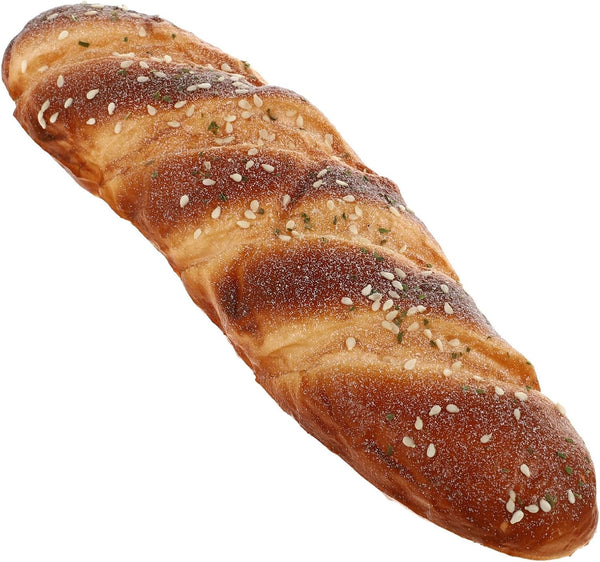STOBOK Simulated Artificial Bread Prop: Fake French Loaf Adornment for Table Photo,