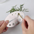 Herb Stripper Tool, Stainless Steel Leaf Zipper for Kale, Chard, Collard Greens, Rosemary, and Thyme