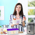 Set 2 1.6 Frozen of Reusable Ice Cream Tub Containers Quart Ea. - Perfect for Homemade Sorbet, Yogurt Or Gelato
