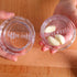 Turutu Transparent Manual Garlic Twist, Multi-Functional Mincer & Grinder for Garlic, Onion, Ginger, Herbs, Nuts