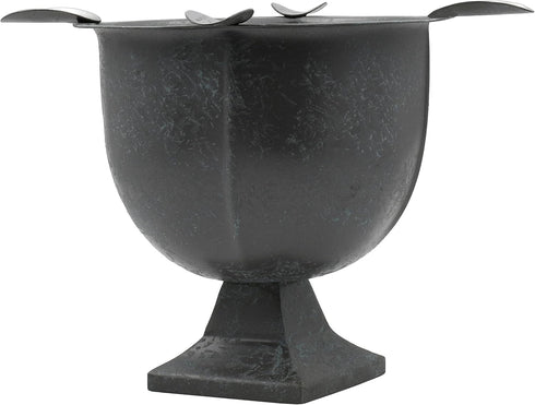 Stinky Cigar Box Pressed Ashtray with Four Stirrups, Antique Distressed