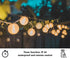 Cobus CozyHome 20 outdoor battery operated lights + remote | battery lights | LED string lights outdoor led string