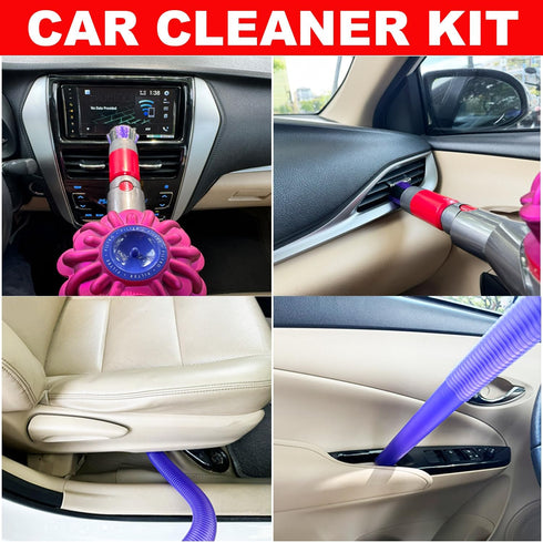 Dyson V7 V8 V10 V11 V15 Vacuum Accessories & Attachment - Traceless Dust Brush, Dryer Vent Cleaner Kit, Flexible
